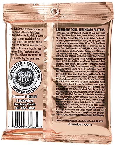Ernie Ball Earthwood Light Phosphor Bronze Acoustic Guitar Strings, 11-52 Gauge (P02148)