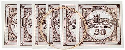 Ernie Ball Earthwood Light Phosphor Bronze Acoustic Guitar Strings, 11-52 Gauge (P02148)
