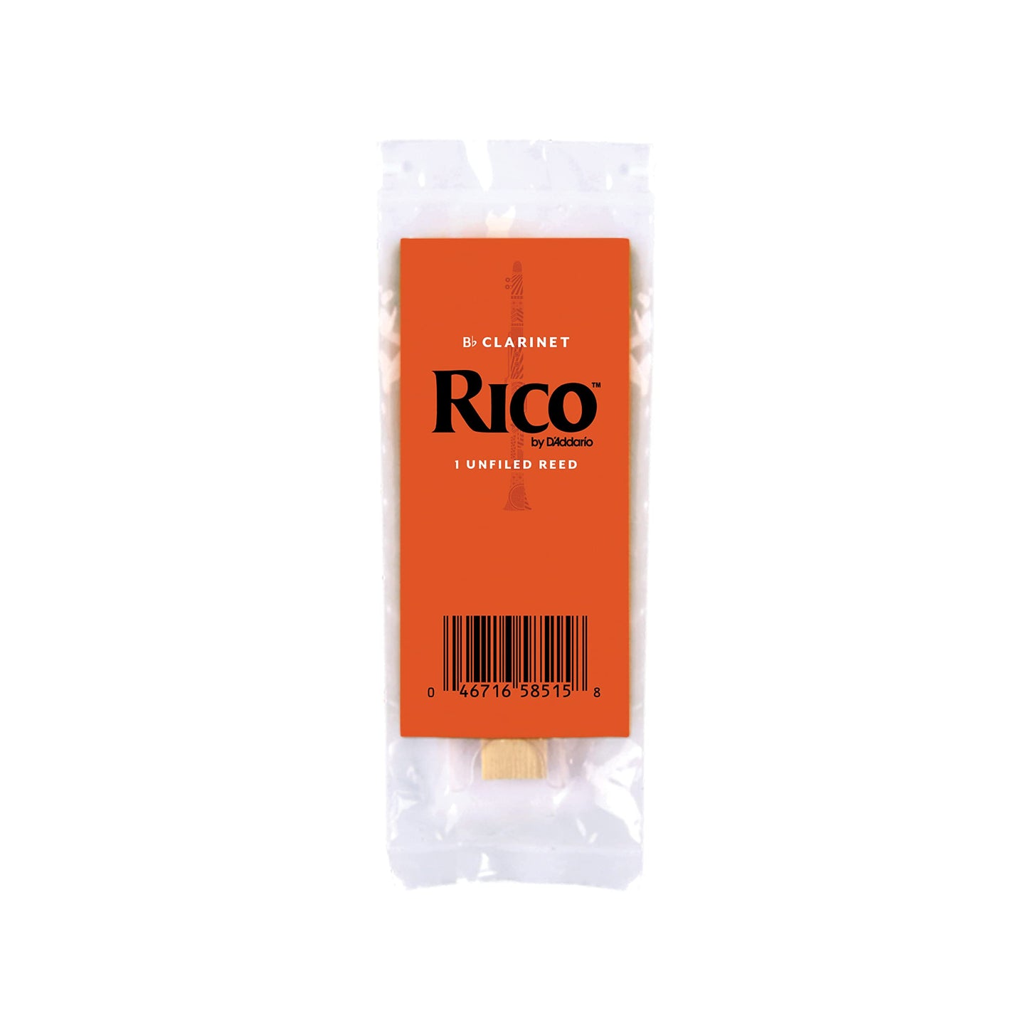 D’Addario Woodwinds - Rico Bb Clarinet Reeds - Reeds for Bb Clarinet - Crafted for Beginners, Students, Educators - Strength 2.5, 10-pack