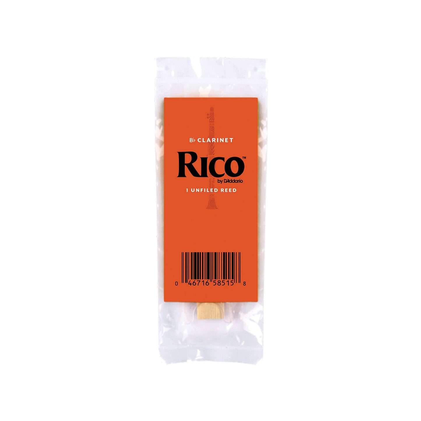 D’Addario Woodwinds - Rico Bb Clarinet Reeds - Reeds for Bb Clarinet - Crafted for Beginners, Students, Educators - Strength 2.5, 10-pack