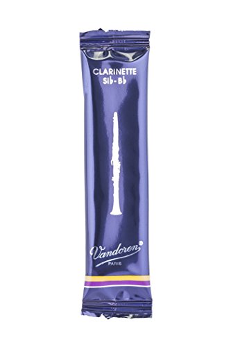 Vandoren CR103 Bb Clarinet Traditional Reeds Strength 3; Box of 10