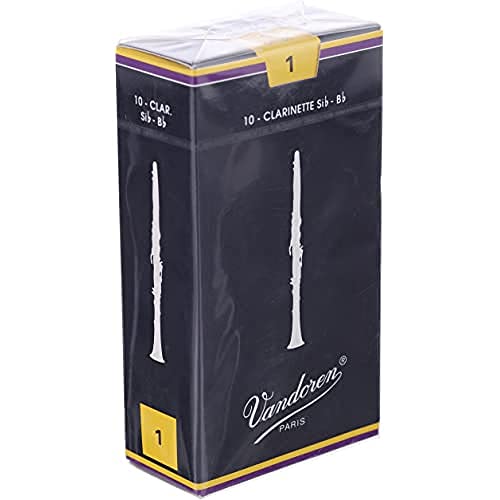 Vandoren CR103 Bb Clarinet Traditional Reeds Strength 3; Box of 10