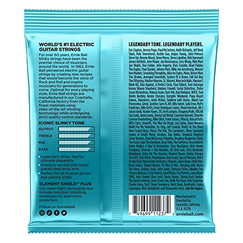 Ernie Ball Regular Slinky Nickel Wound Electric Guitar Strings 3 Pack - 10-46 Gauge