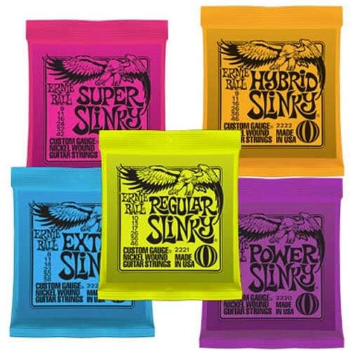 Ernie Ball Regular Slinky Nickel Wound Electric Guitar Strings 3 Pack - 10-46 Gauge