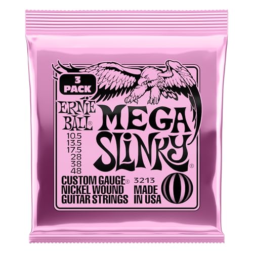 Ernie Ball Regular Slinky Nickel Wound Electric Guitar Strings 3 Pack - 10-46 Gauge