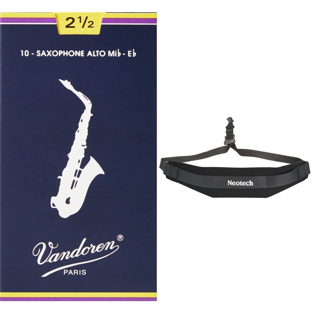 Vandoren SR213 Alto Sax Traditional Reeds Strength 3; Box of 10