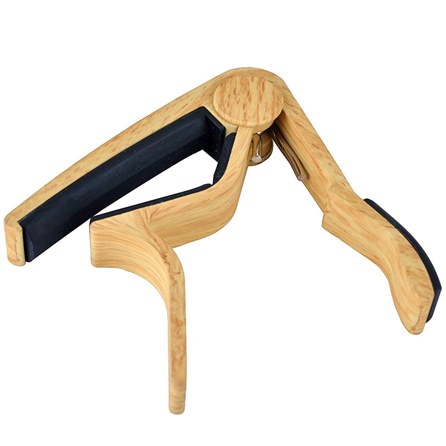 WINGO Guitar Capo for Acoustic and Electric Guitars - Rosewood Color with 5 Picks