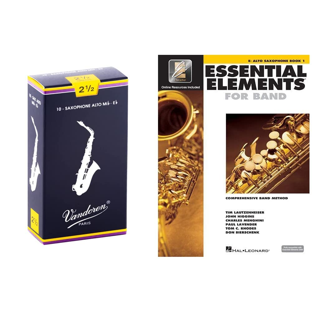 Vandoren SR213 Alto Sax Traditional Reeds Strength 3; Box of 10