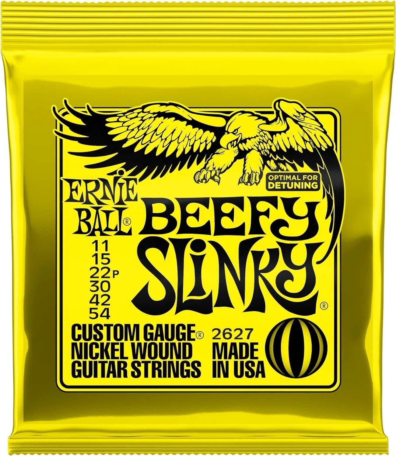 Ernie Ball Regular Slinky Nickel Wound Electric Guitar Strings 3 Pack - 10-46 Gauge